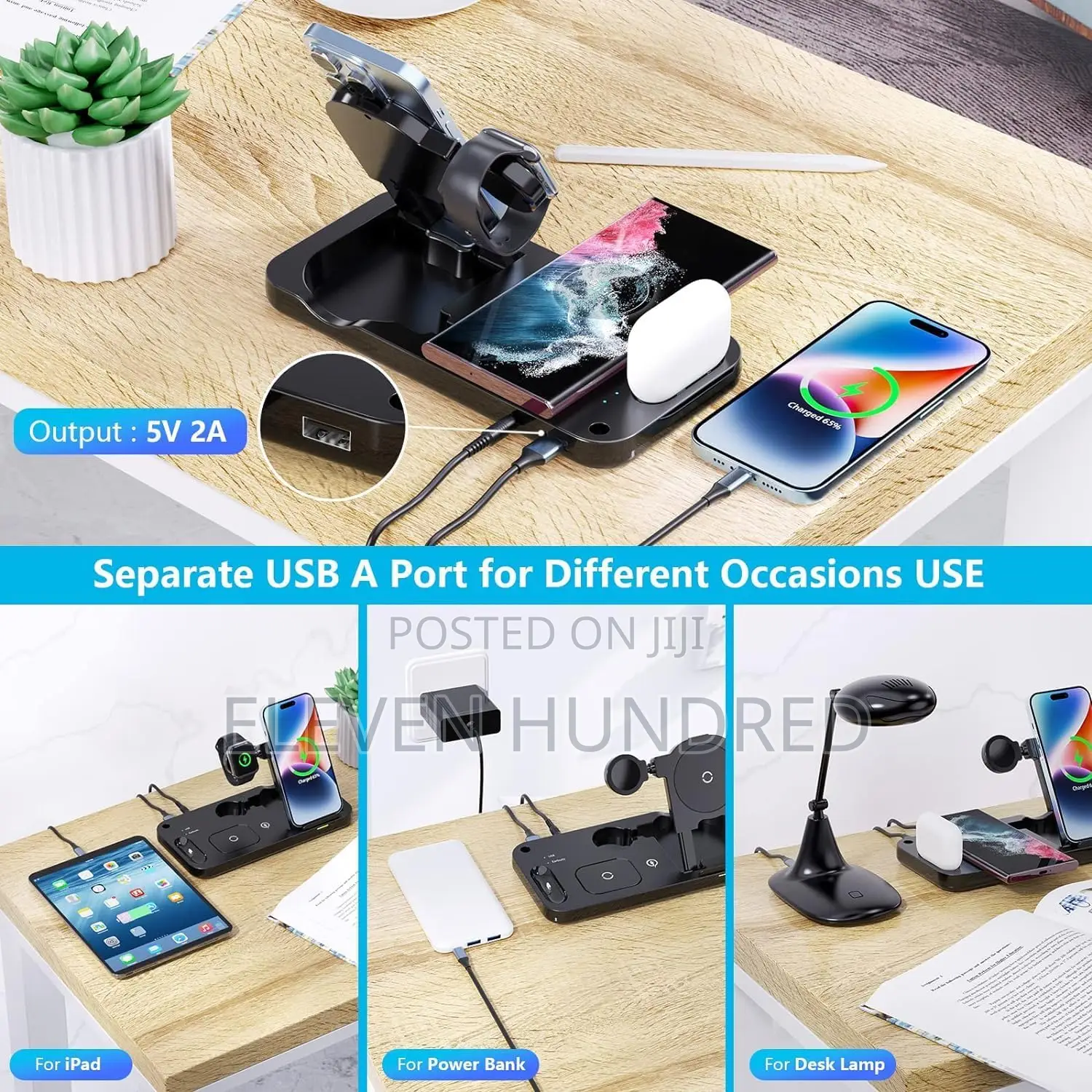 5 in 1 Wireless Charger for Apple Multiple Devices