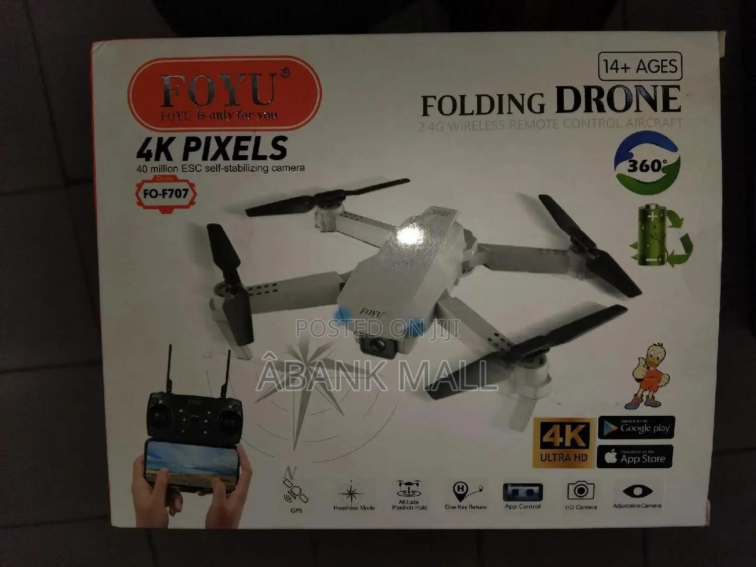 Wireless Folding Drone