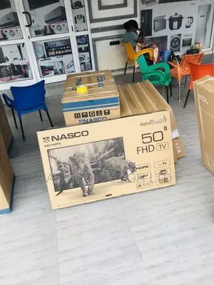 Digital Satellite 50 Inches Glossy Led Nasco Electric Tv