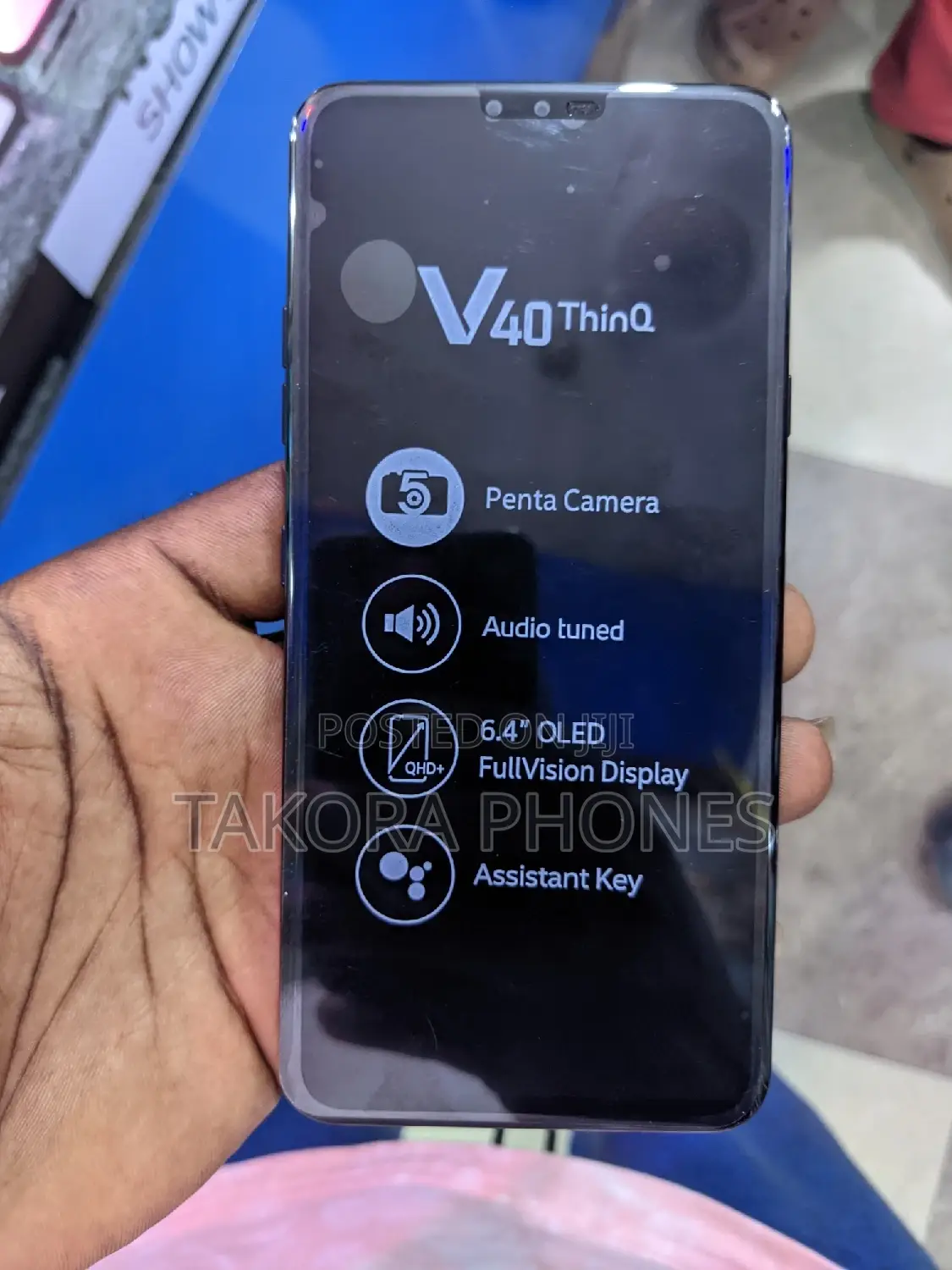 LG V40 ThinQ 128 GB Black