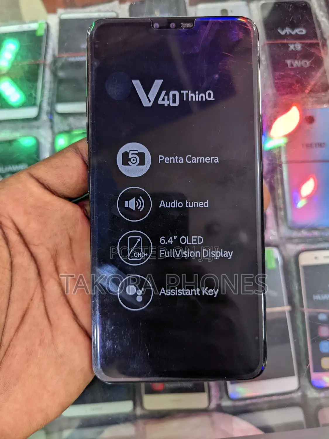 LG V40 ThinQ 128 GB Black