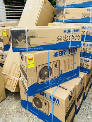 Split Type Bruhm 1.5hp Electric Air Conditioner(White).