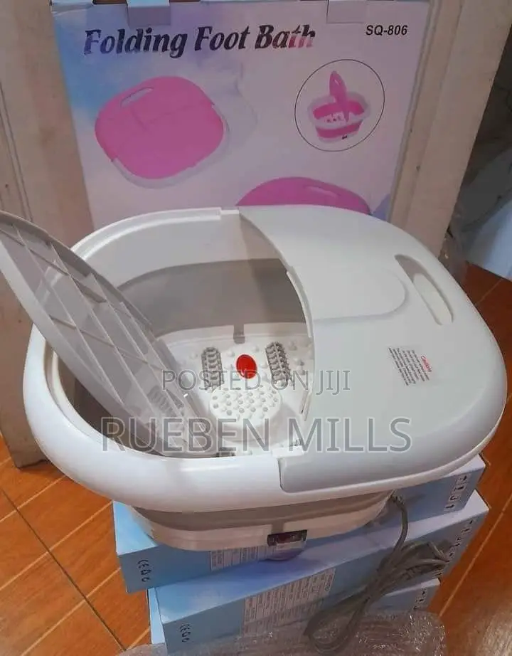 Foldable Foot Spa Bath Pedicure Bowl Basin