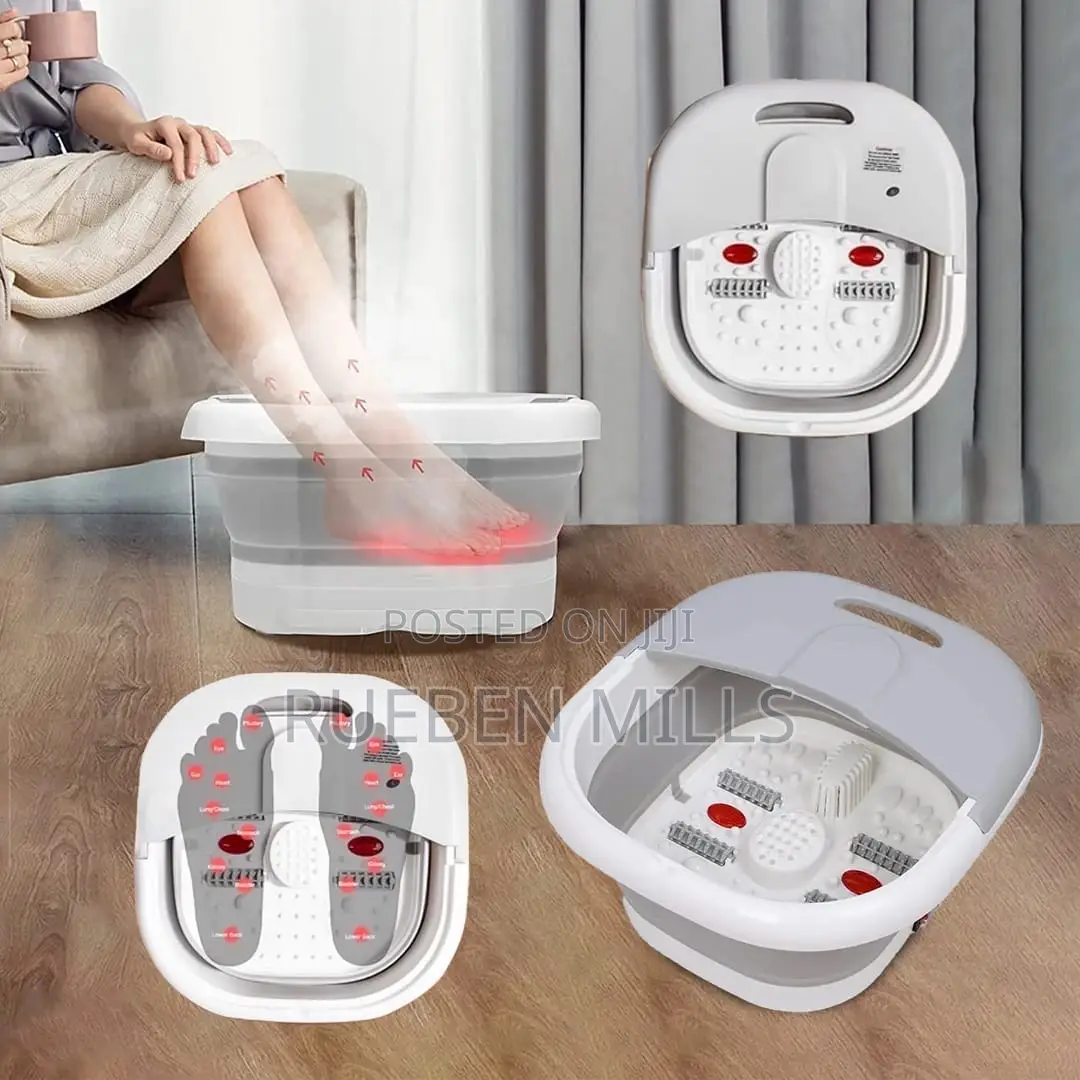 Foldable Foot Spa Bath Pedicure Bowl Basin