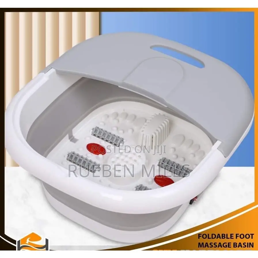 Foldable Foot Spa Massage Bath Basin Bowl Sq-806