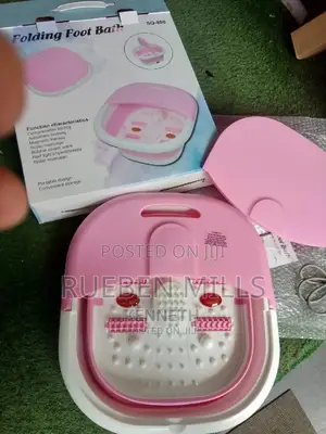 Pedicure Foot Spa Bath Basin Massager With Heater