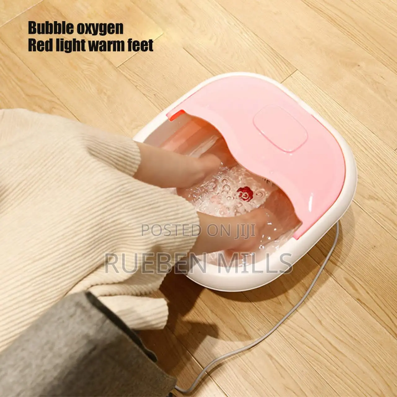 Pedicure Foot Spa Bath Basin Massager With Heater