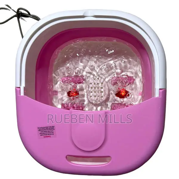 Pedicure Foot Spa Bath Basin Massager With Heater
