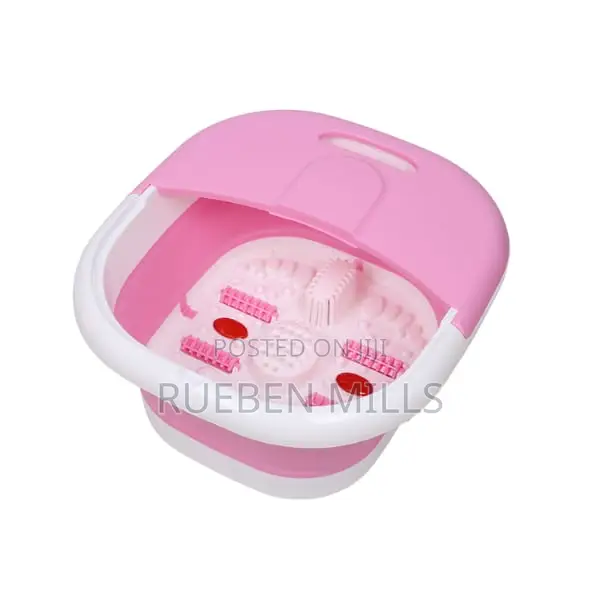 Pedicure Foot Spa Bath Basin Massager With Heater