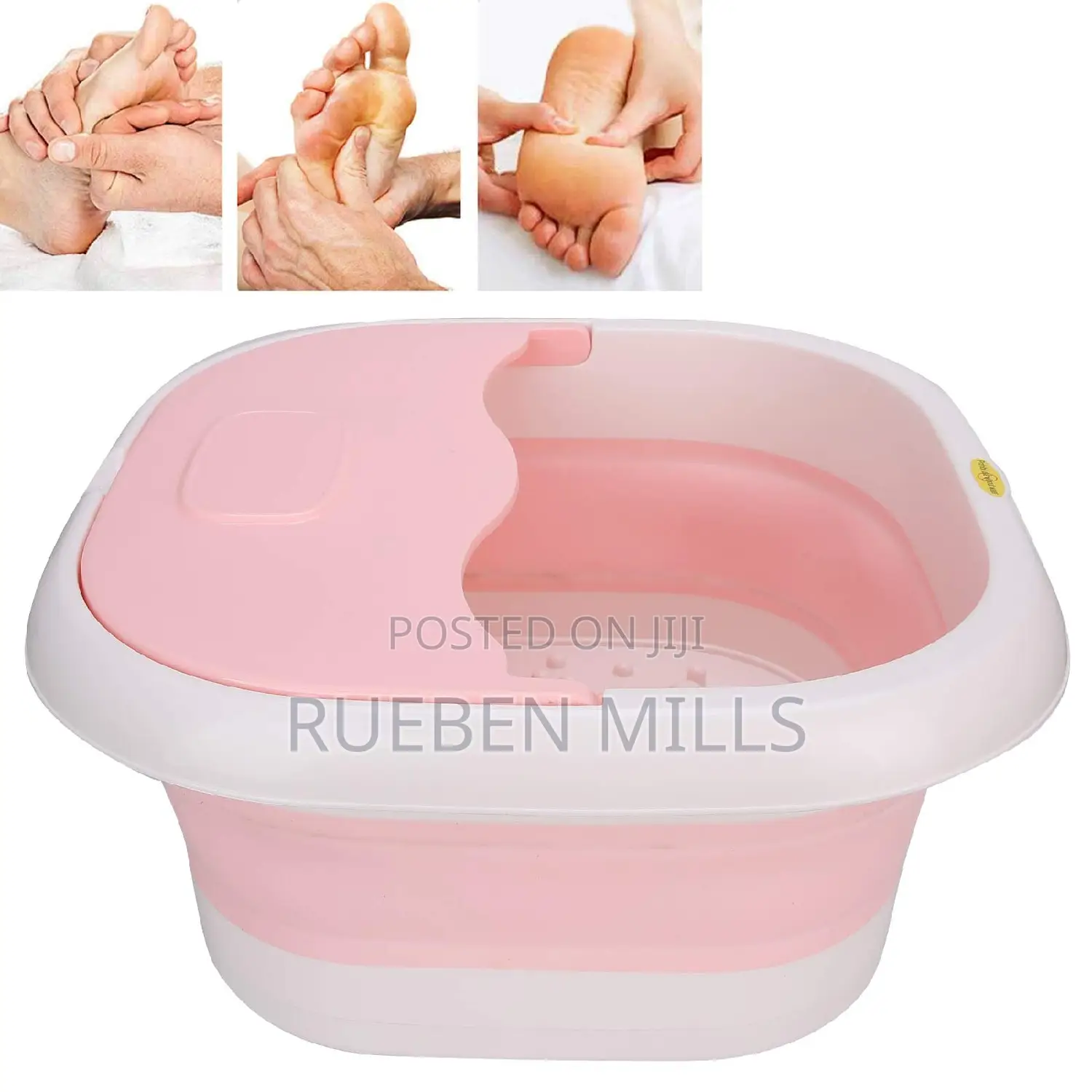 Pedicure Foot Spa Bath Basin Massager With Heater