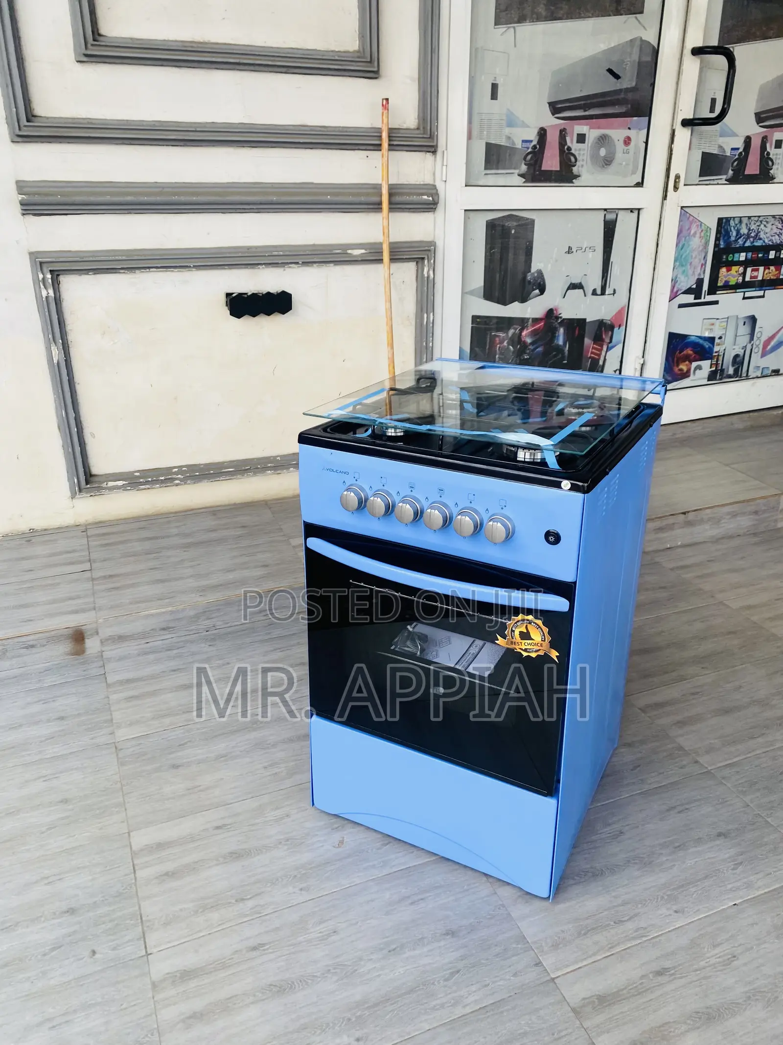 Purchase Quality Oven Ans Grill Volcano 4 Gas Burner(Blue).
