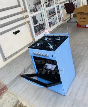 Classic Volcano 50x50 4 Gas Burner With Oven(Blue).