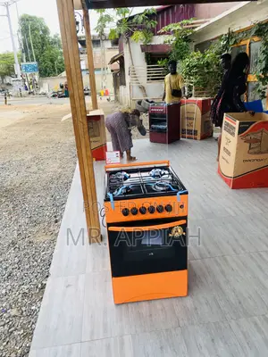 Purchase Durable Volcano 4 Gas Burner With Oven(Orange).