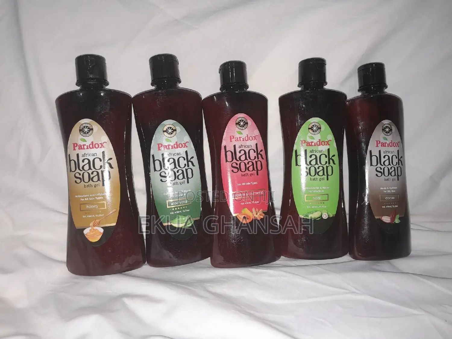 Paridox African Black Soap (Bath Gel)