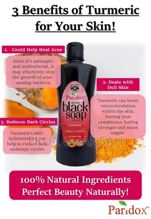 Paridox African Black Soap (Bath Gel)