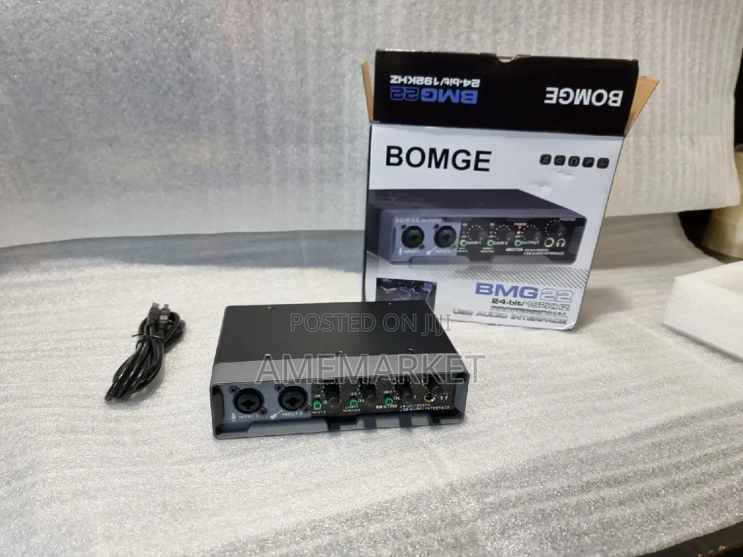 Audio Interface, Perfect Recording For Mic, Guitar, Etc