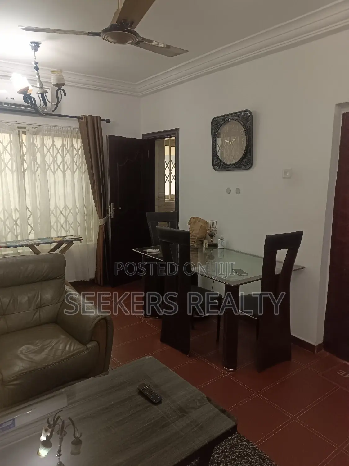 Furnished 2bdrm Apartment in Seekers Realty, Osu for rent