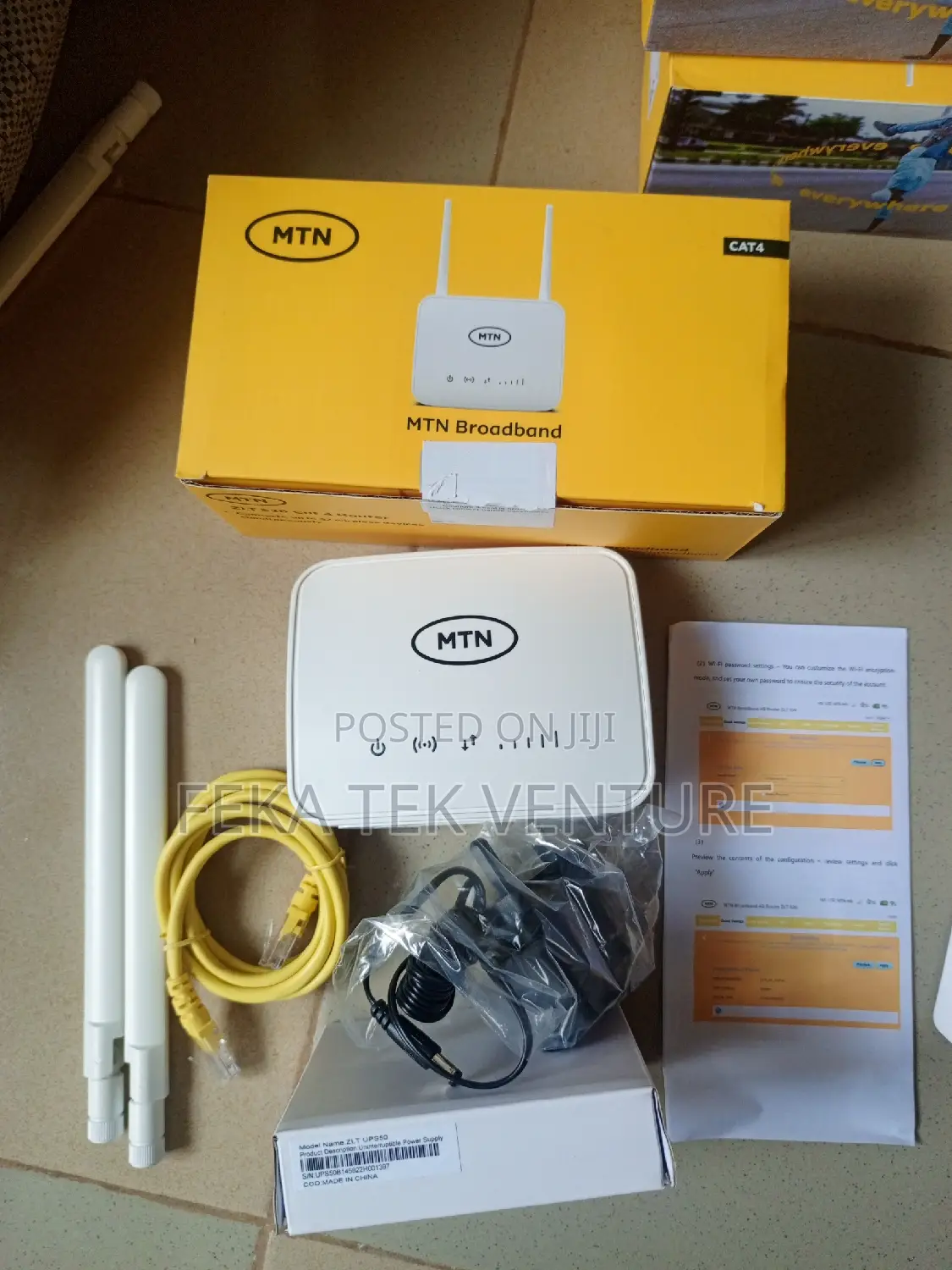 MTN ZLT S20 Universal 4G Sim Router + Power Bank in Accra Metropolitan ...