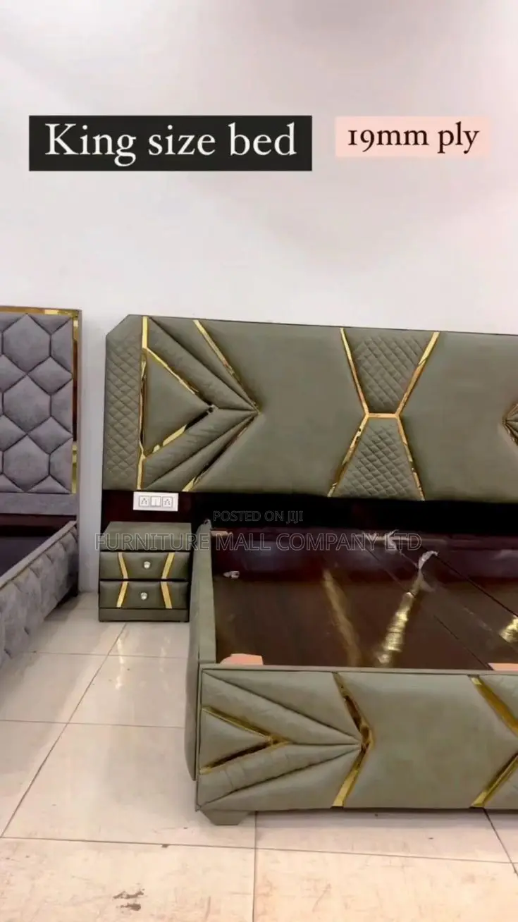 FURNITURE MALL COMPANY King Size Bed Frame  . Free Delv