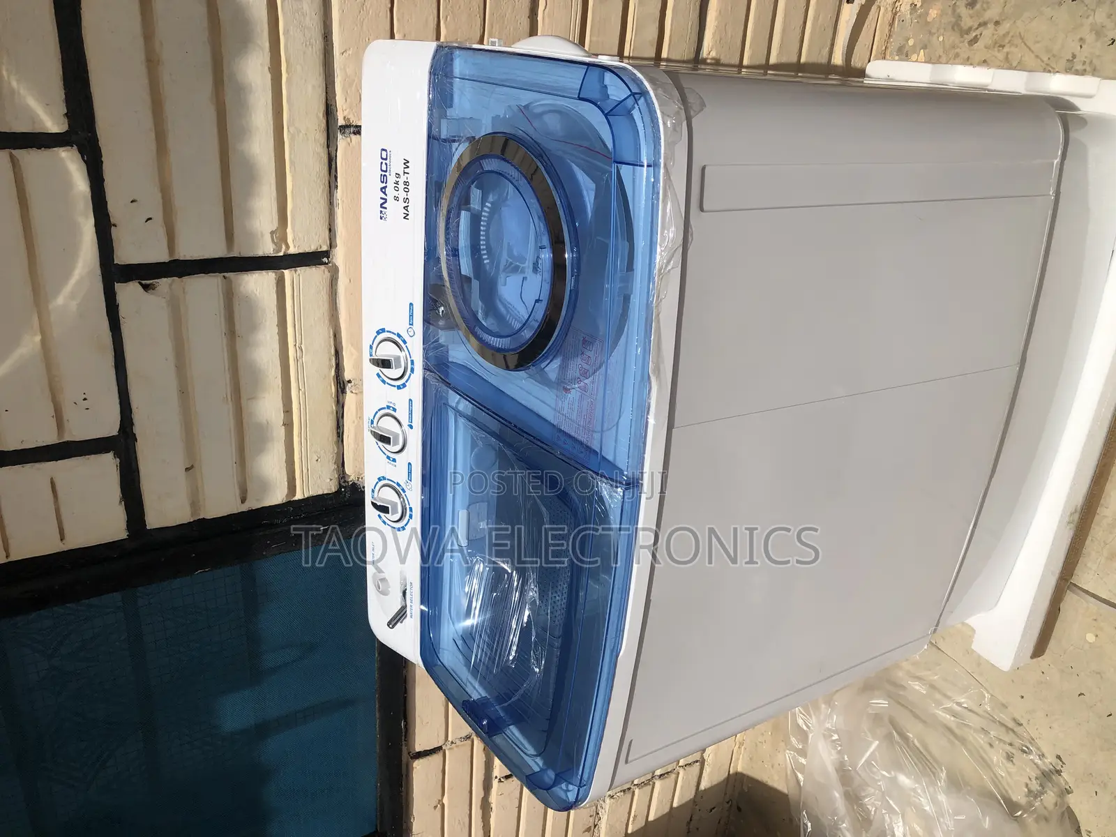 New Nasco Semi Automatic 8kg Washing Machine