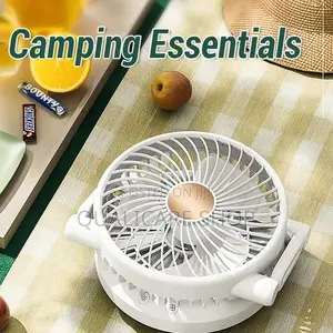 Portable Rechargeable Fan (Wall Mounted/Desktop)