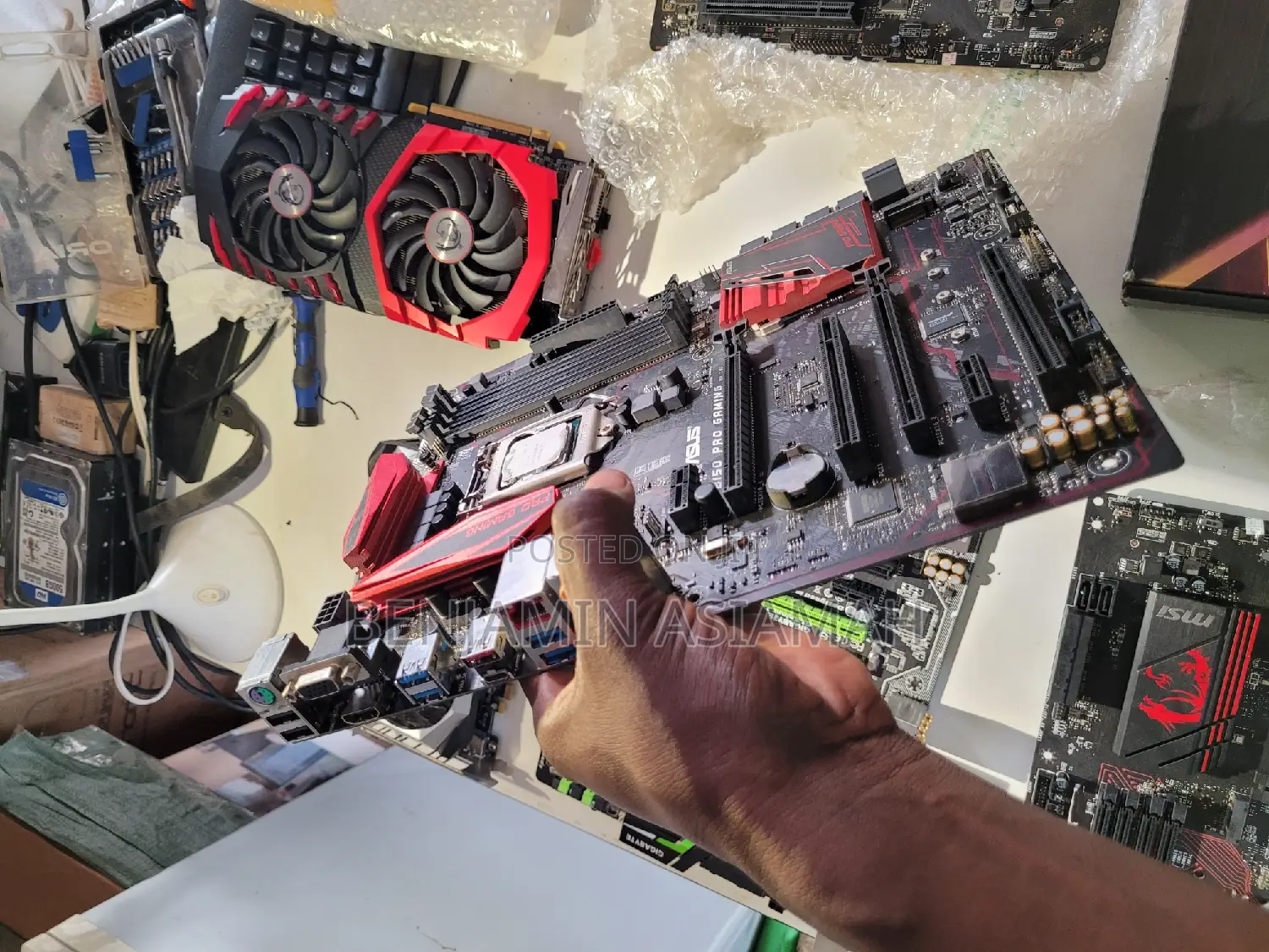 Asus Motherboard + I5 Cpu