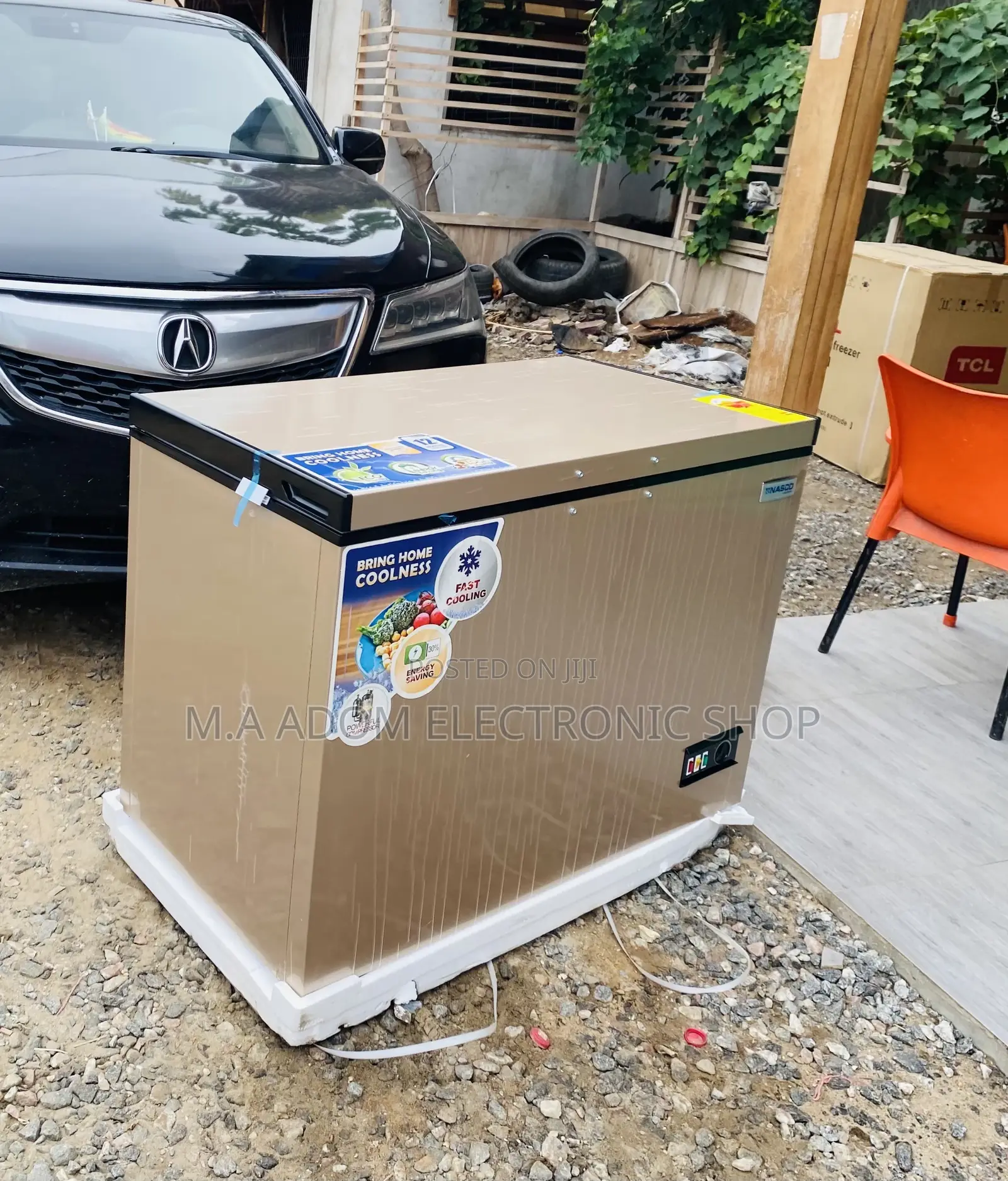 Shop Nasco Nas 350 Single Door Chest Freezer.
