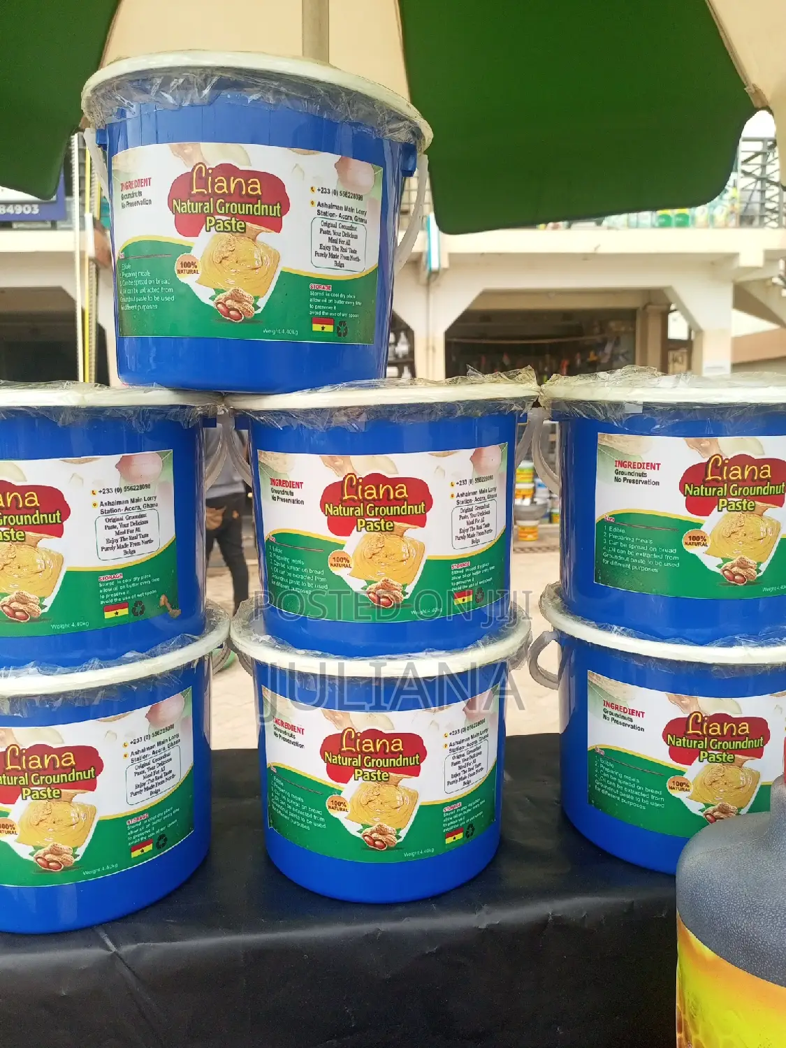 Liana Natural Groundnut Paste