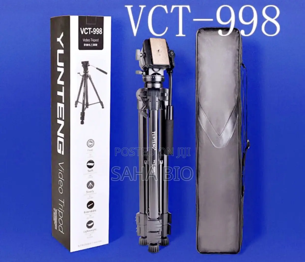 VCT- 998 Yunteng Video Tripod Stand