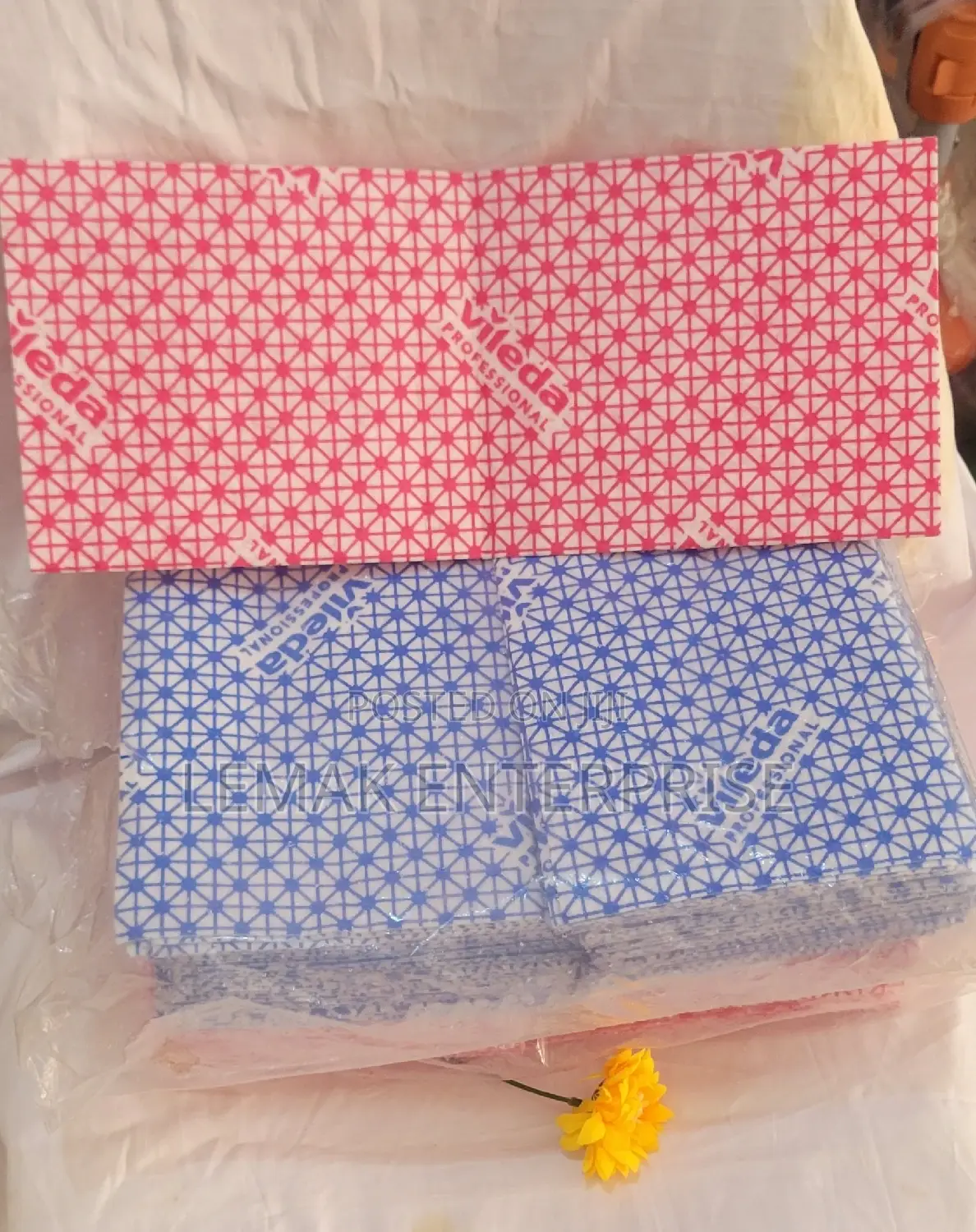 Micro Fiber Cloth.Vileda Professional Antibacterial Cloth