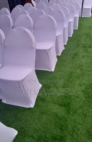 Artificial Green Grass and Chair Covers Rentals