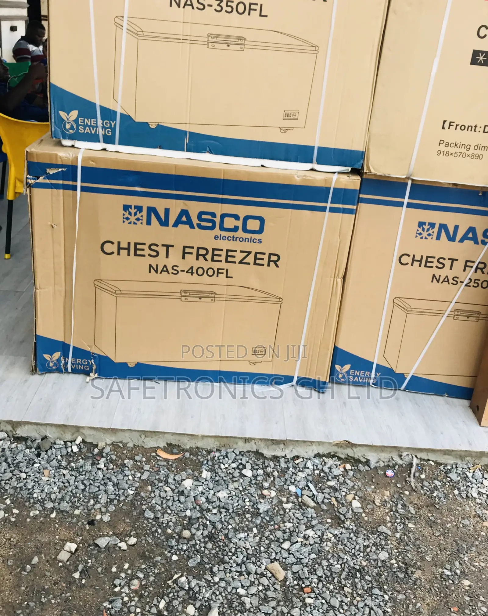 Nasco 288 Liters Singledoor Nas-400fl Chestfreezer