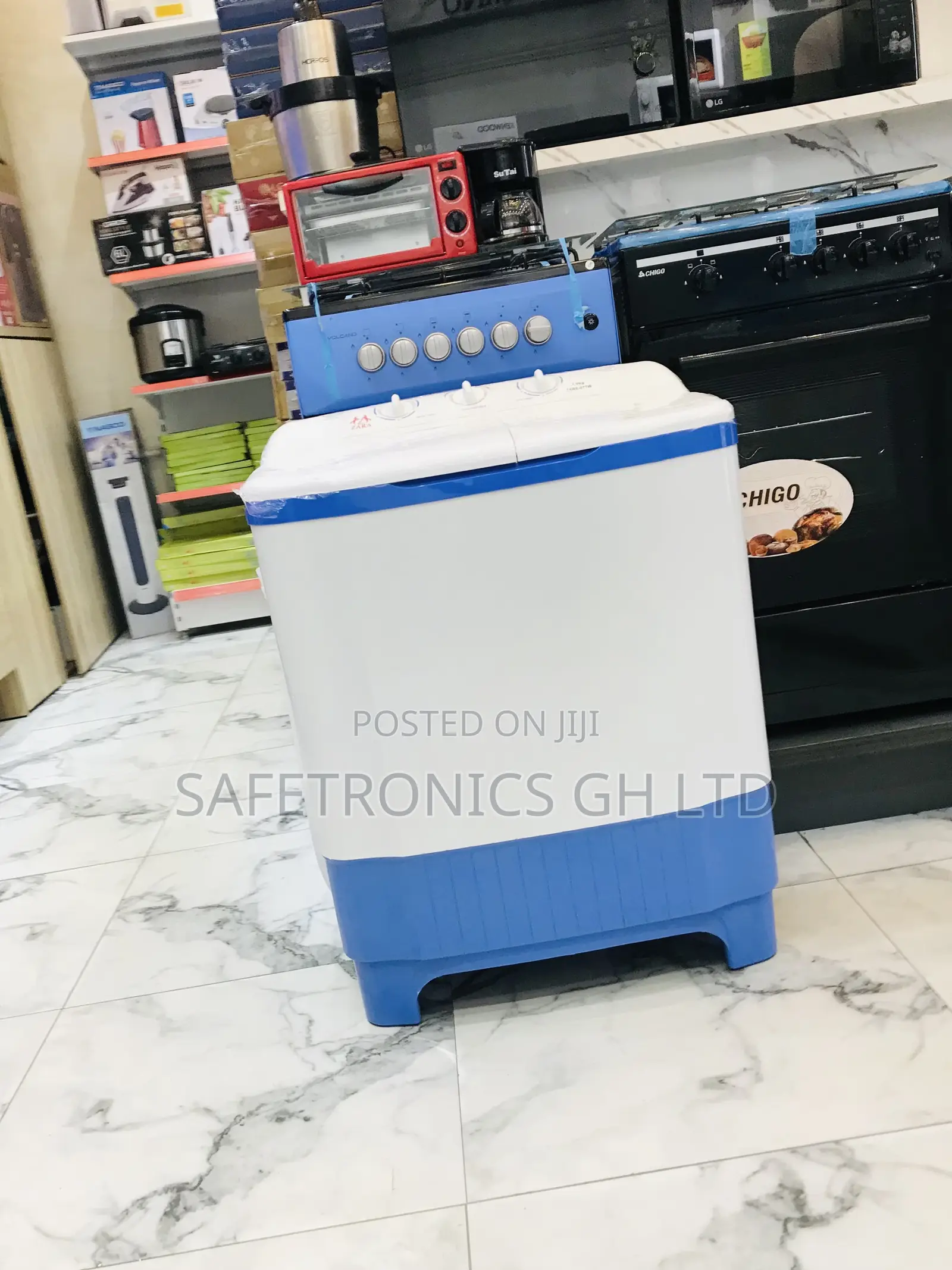 Semiautomatic Topload Nasco 7kg Twintub Washingmachine