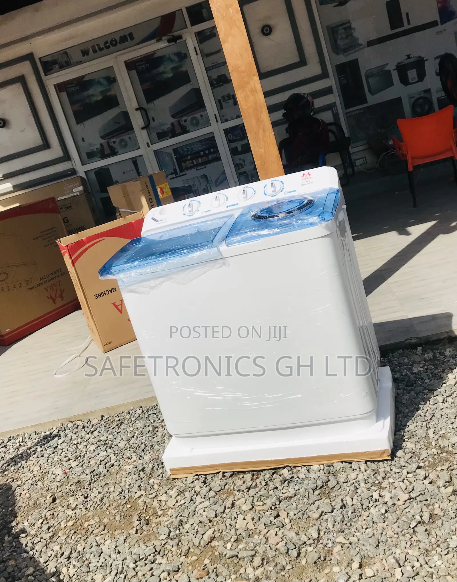 Sealed Nasco 11kg Topload Semiautomatic Washingmachine