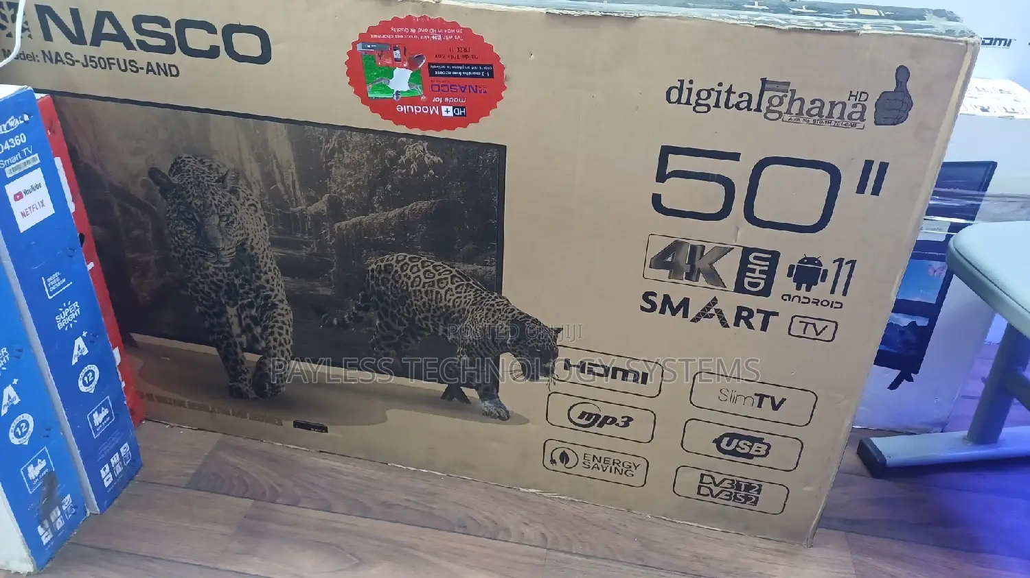 Nasco 50inch Smart Satellite Digital Televisions