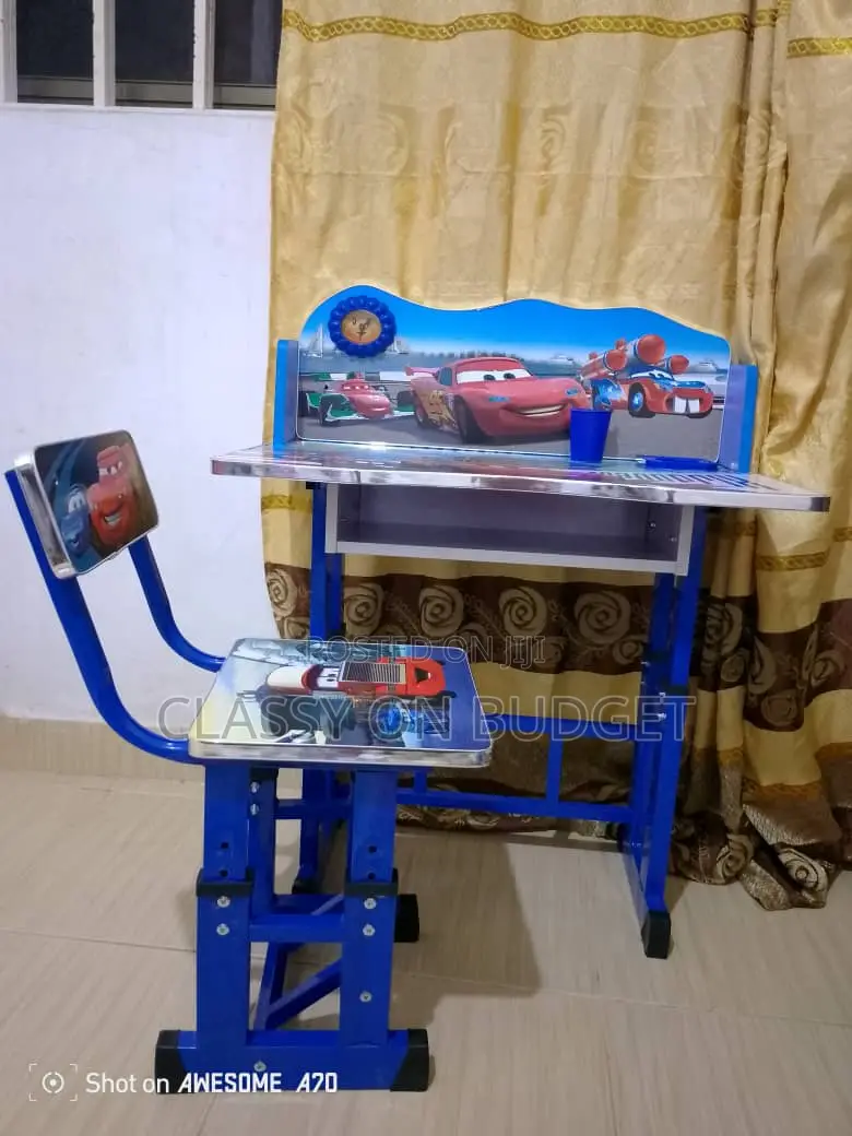Adjustable Kids Study Table and Chair Set