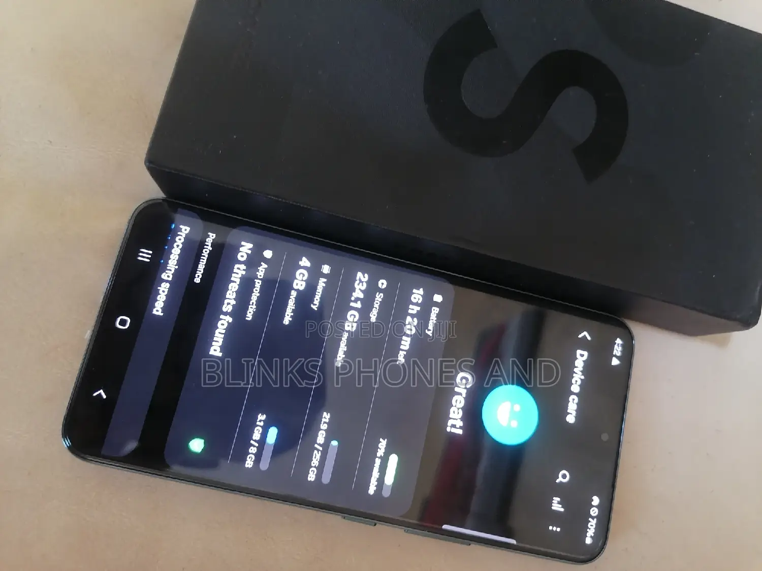 New Samsung Galaxy S22 5G 256 GB Green