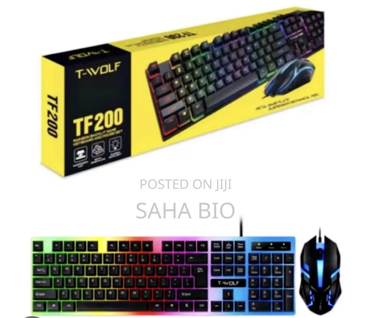 Brand New T- Wolf Tf200 Keyboard and Mouse