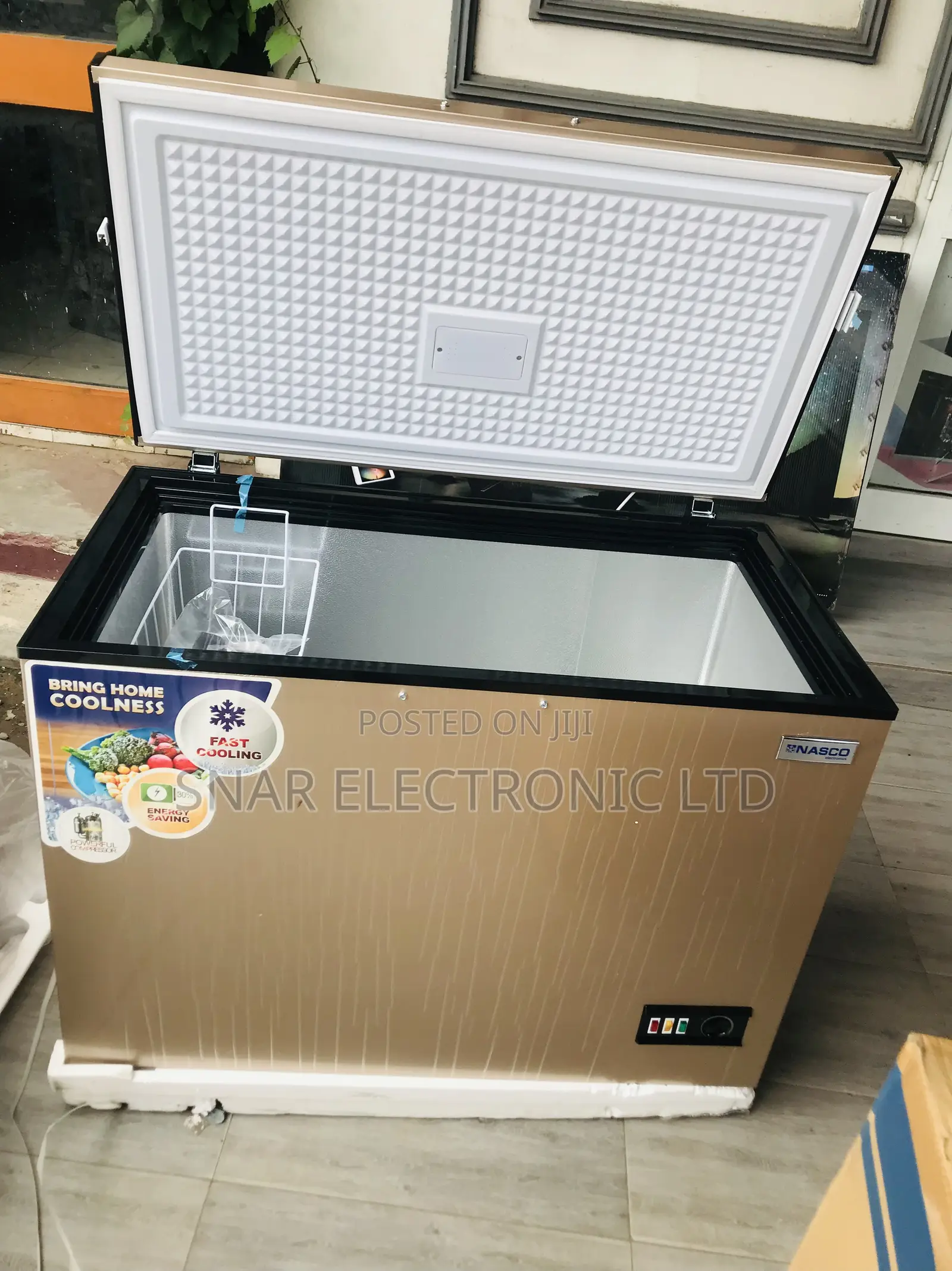 Highly Newly Nasco-288-LTRS-Chest-Freezer-Nas-400fl