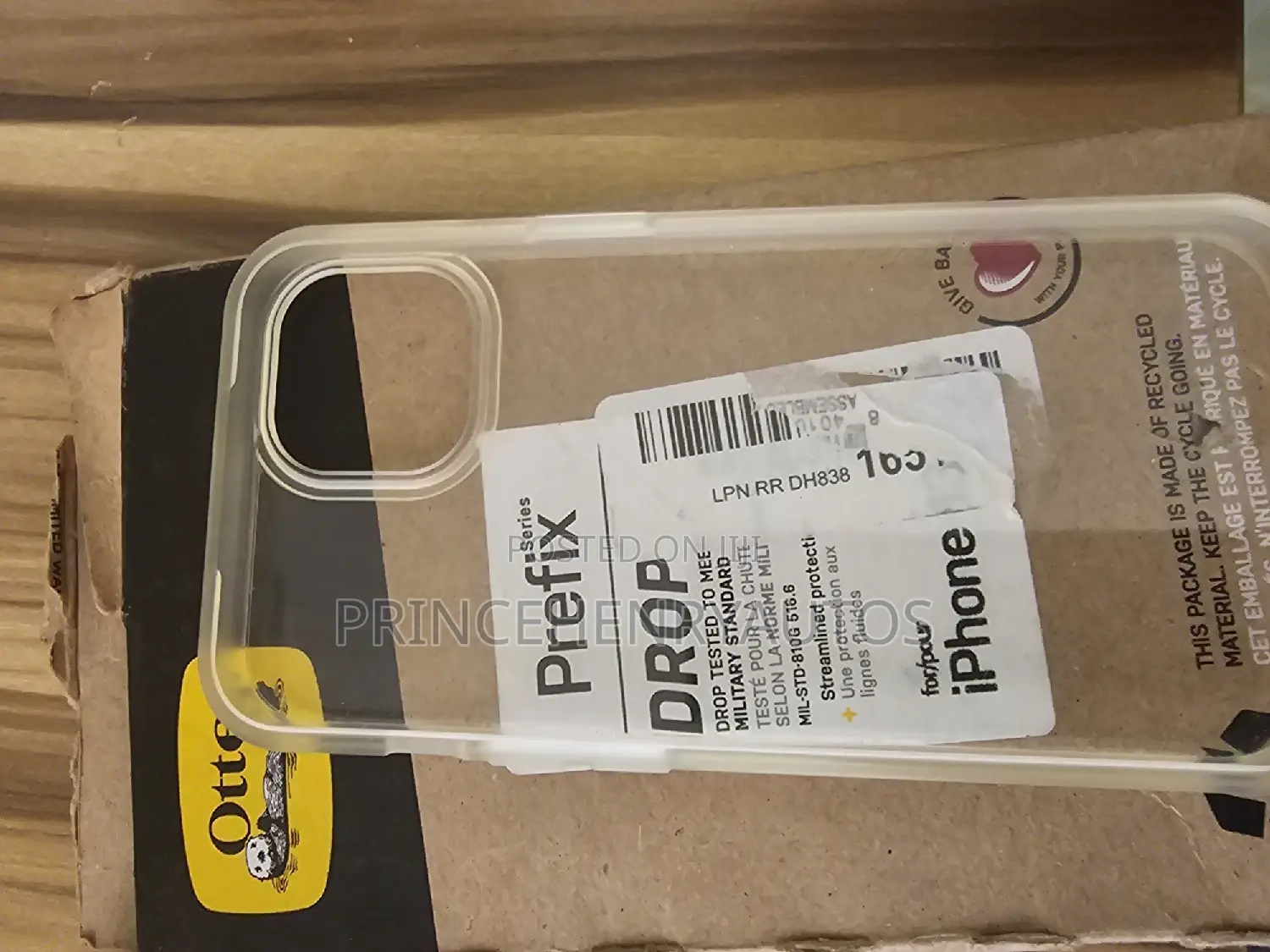 Otterbox iPhone 13 (ONLY) Prefix Series Case CLEAR