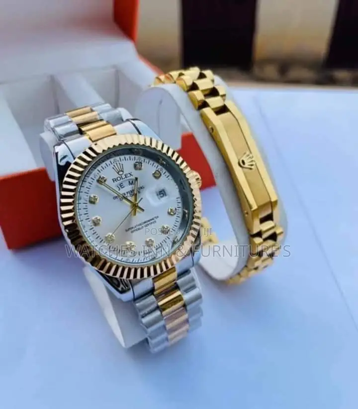 Rolex Oyster Men's Watch With Bracelet
