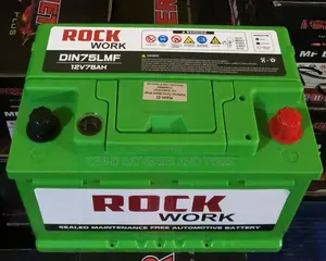 15 Plates Rock Battery - 12volts 75ah + Free Delivery