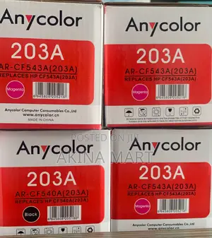 203a Toner Compatible Hp Color Toner 203a