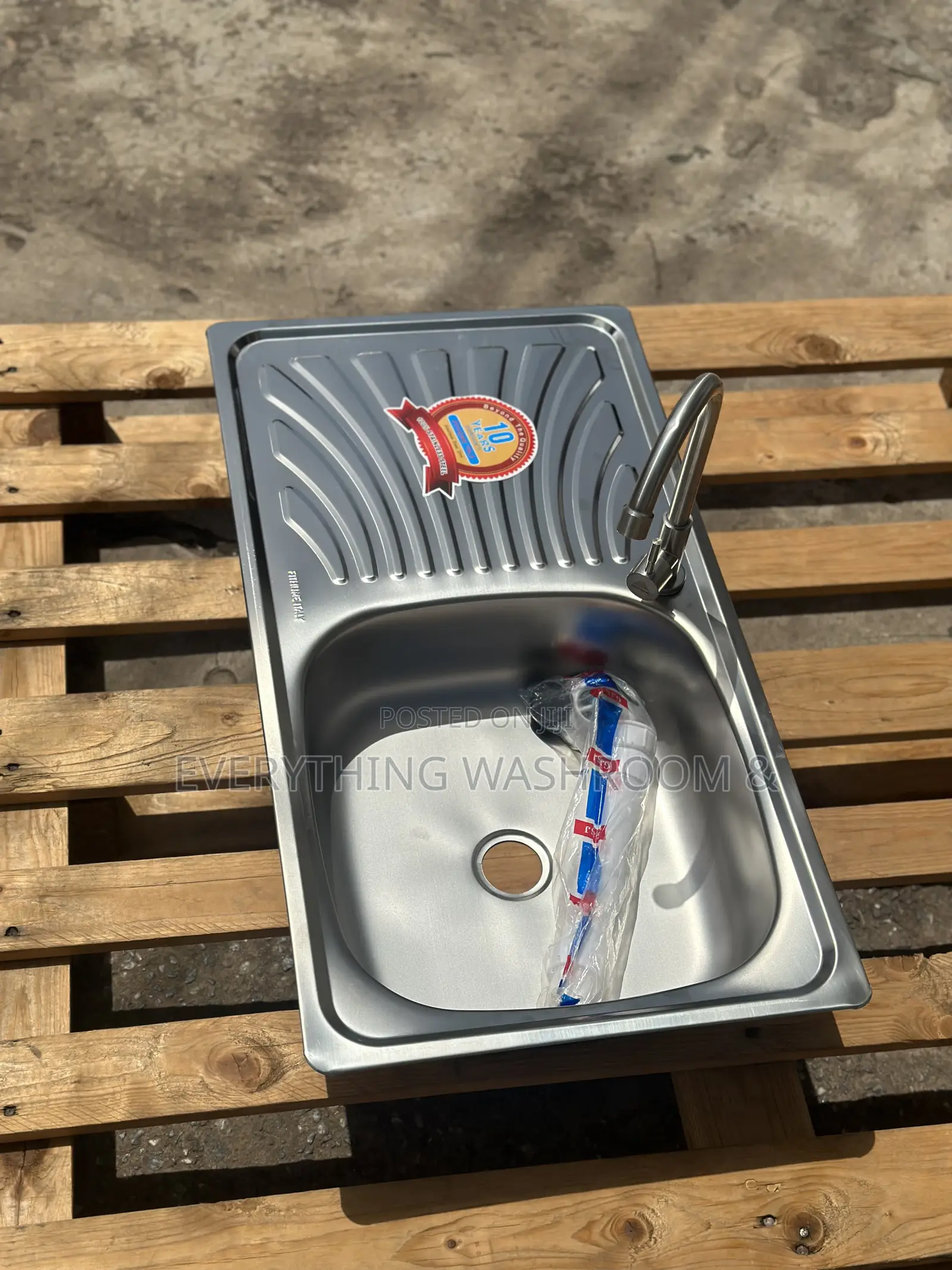 Single Bowl Single Arm Sink Complete With Tap_kitchen Sink