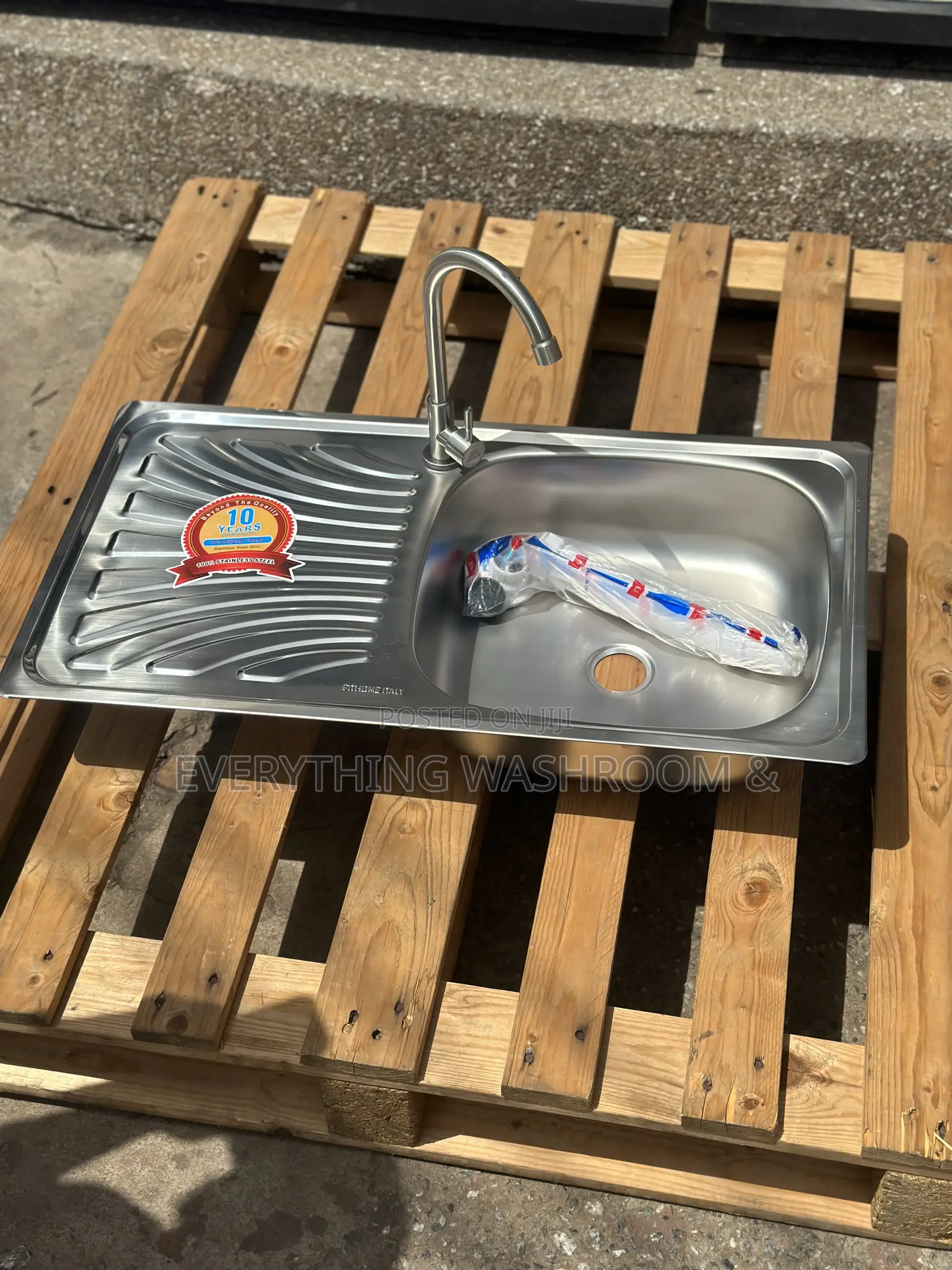 Single Bowl Single Arm Sink Complete With Tap_kitchen Sink