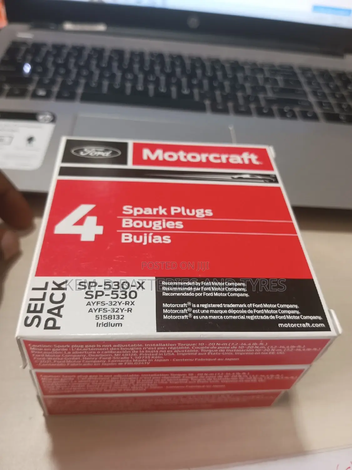 Motorcraft SP530 AYFS-32Y-R Iridium Spark SP530-X