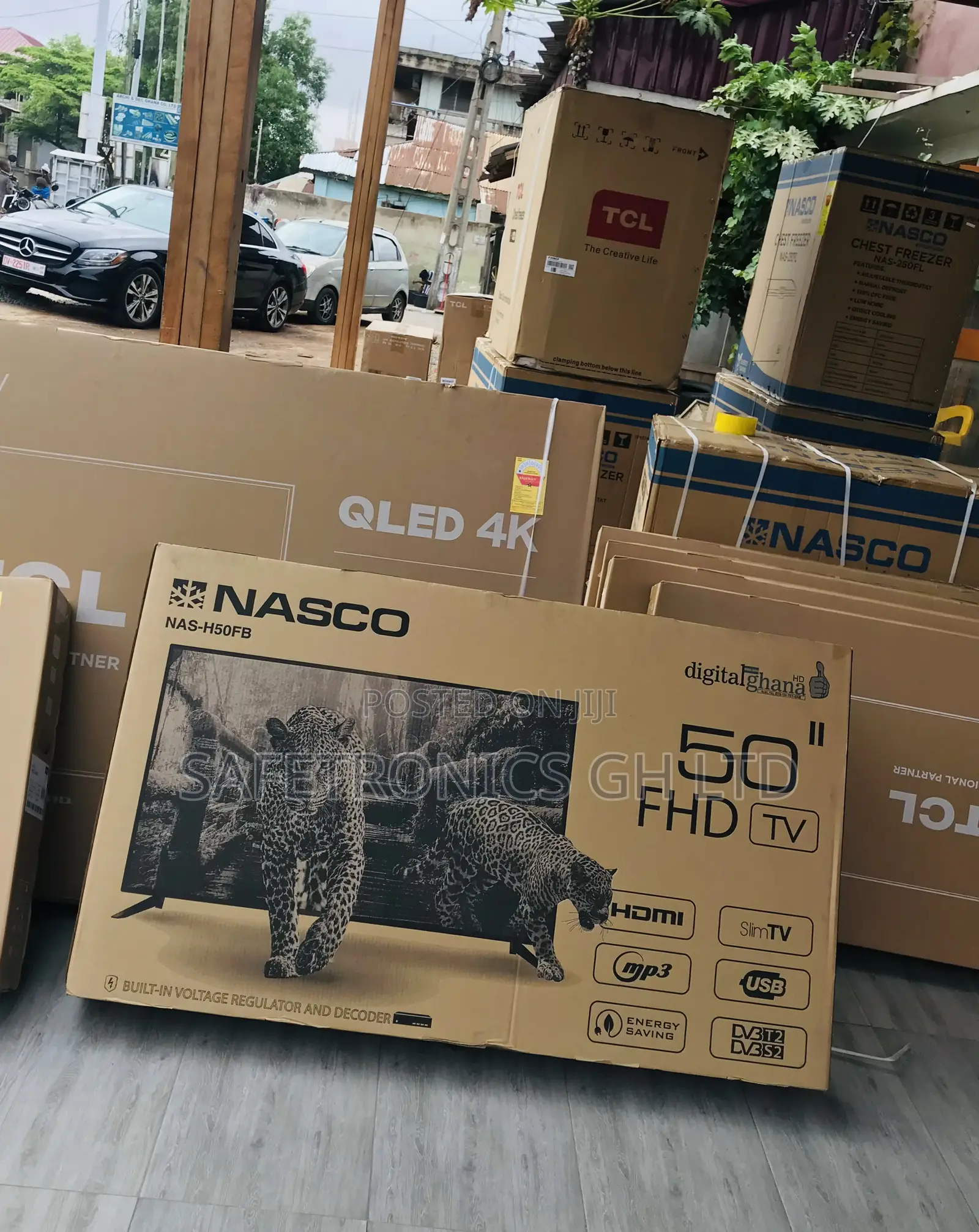 50 Inches Nasco Digital Glossy Led Electric Satellite Tv