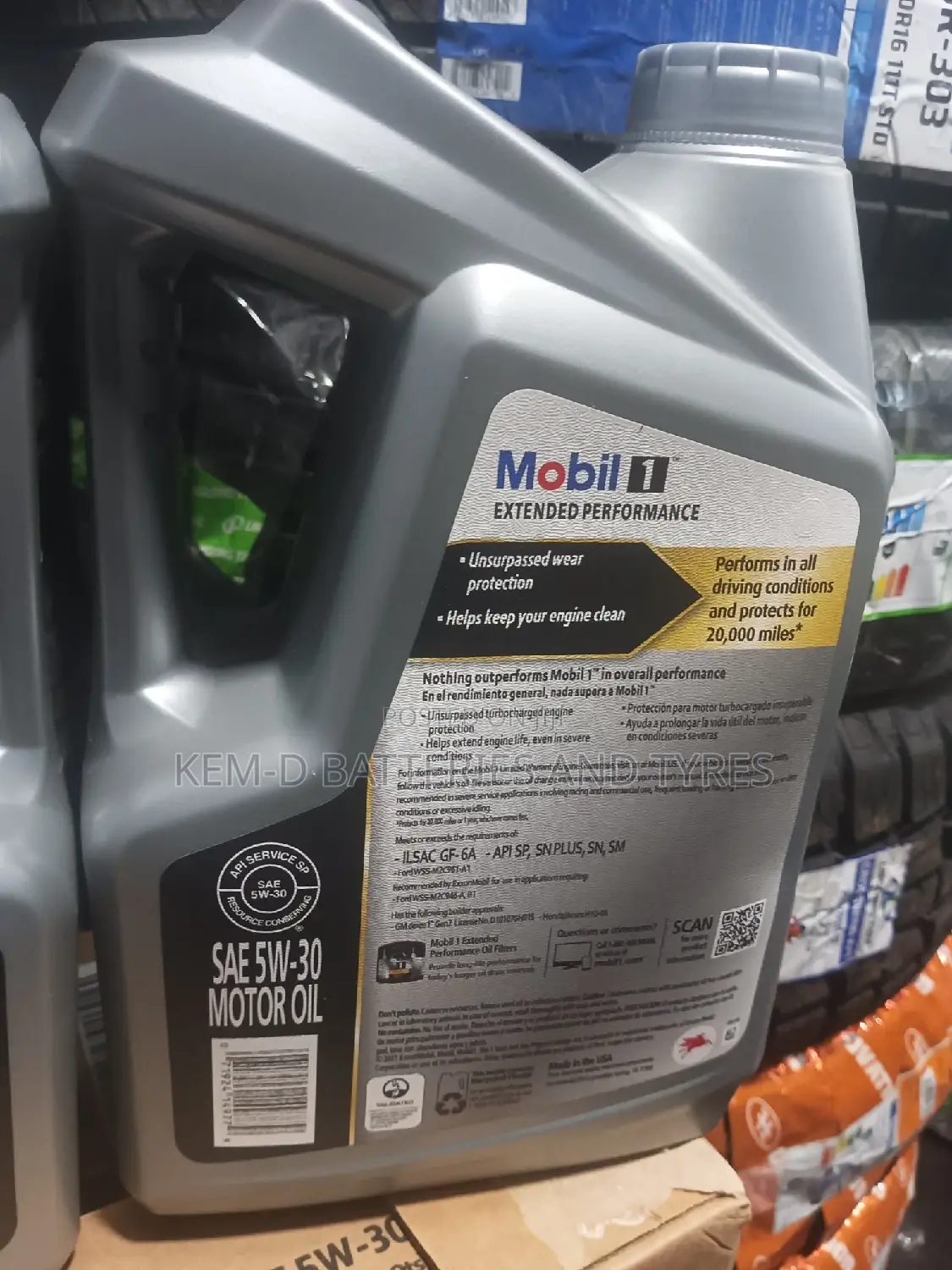 Mobil1 Engine Oil - 5W30 Full Synthetic