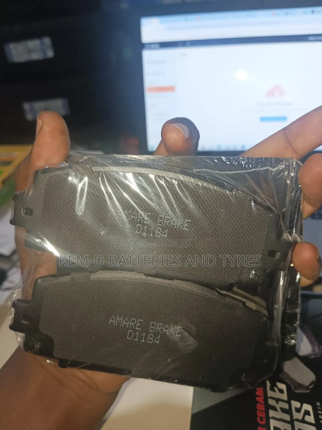 Ceramic Brake Pad for Corolla Yaris Vibe Matrxi Scion Prius