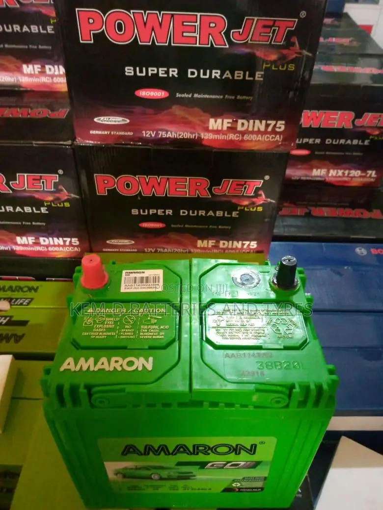 11 Plates Amaron Battery - For Small Engine Cars.